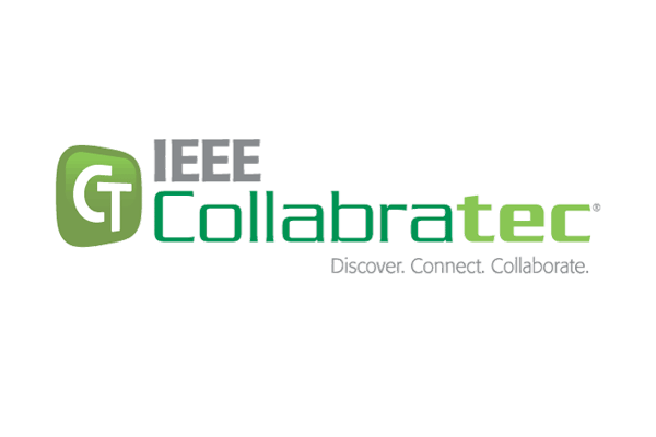 IEEE Collabratec标志。探索。连接。合作。