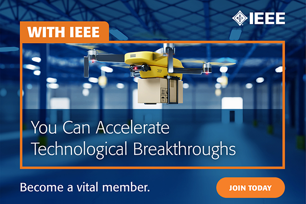 Text reads: Become a vital member. Join IEEE today.